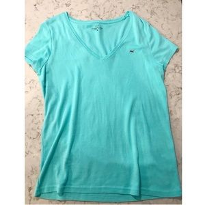 Vineyard Vines Blue V-Neck